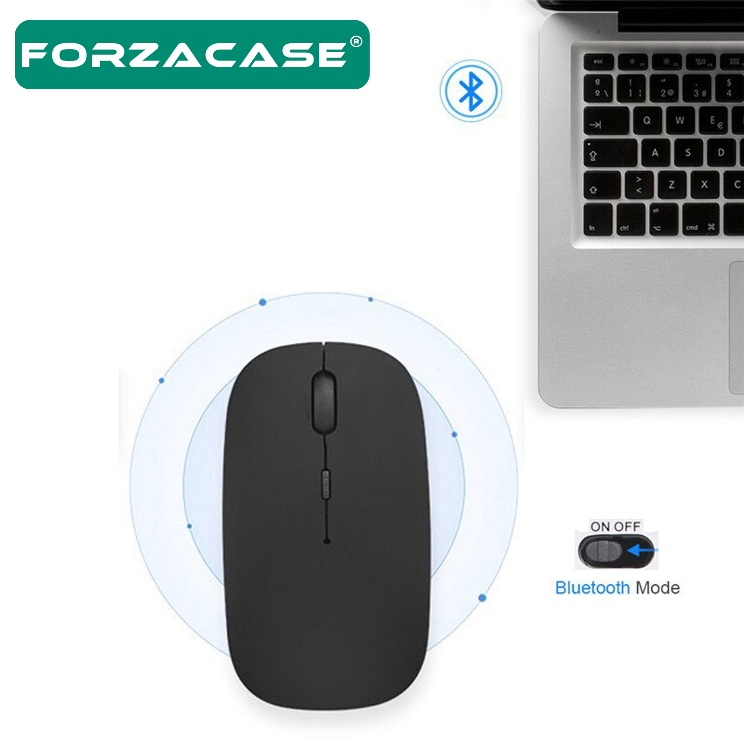 Forzacase%20Tablet%20ve%20Telefonlar%20için%20Bluetooth%20Kablosuz%20Mouse%201600%20DPI%20-%20FC063