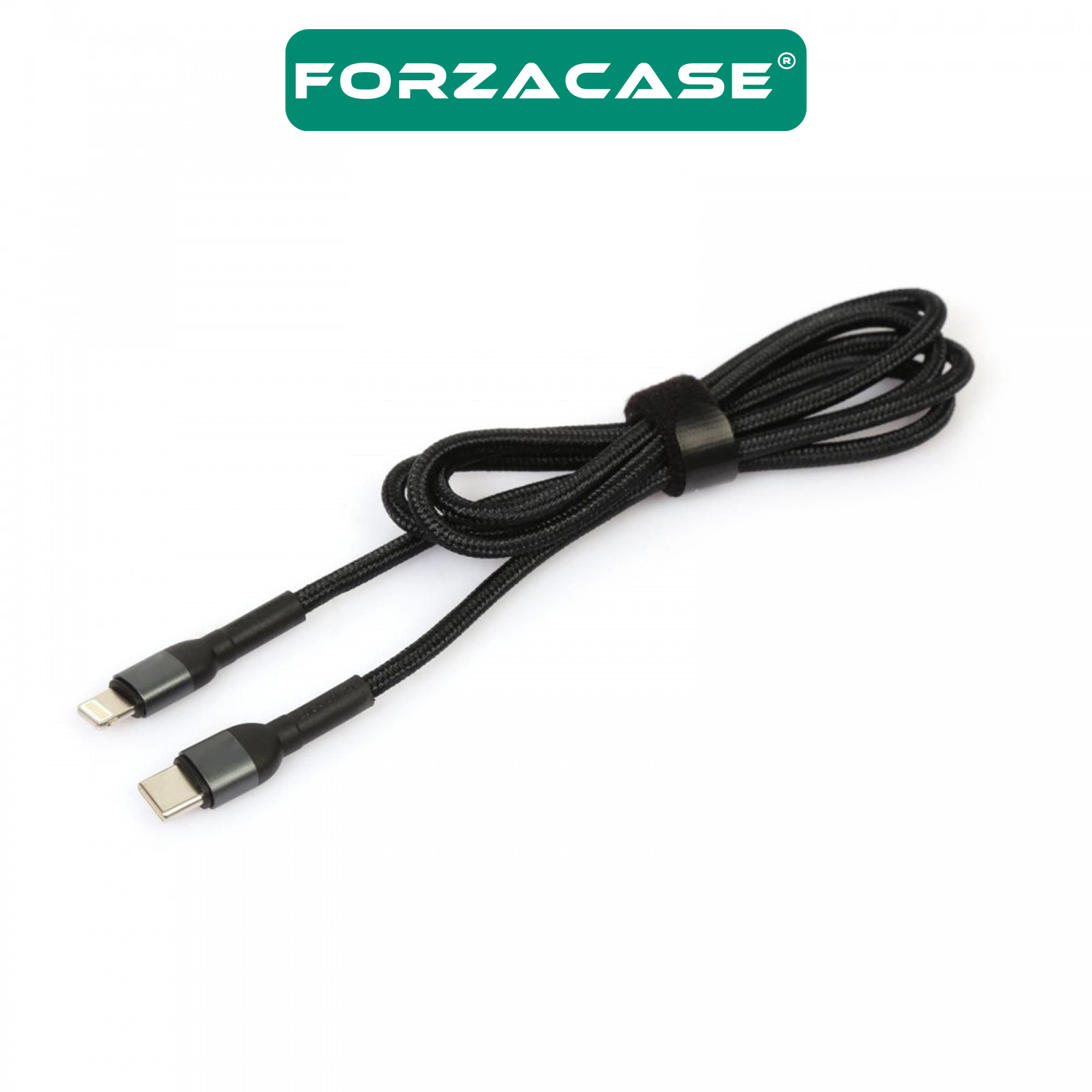 Forzacase%20Type-C%20to%20Lightning%20Örgülü%2020W%20PD%20Hızlı%20Şarj%20Kablosu%201m-%20FC065