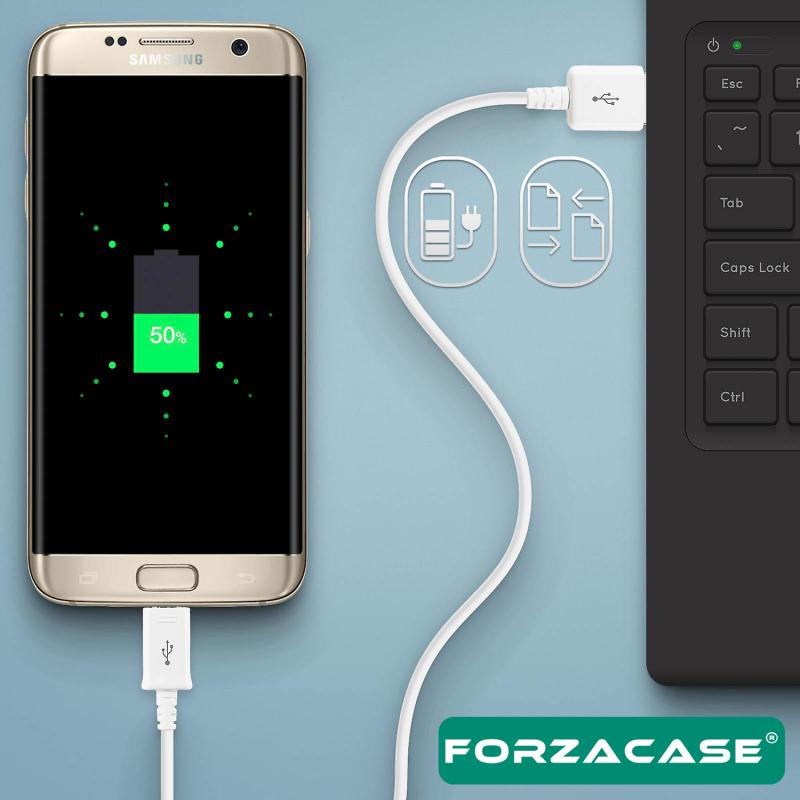 Forzacase%20Micro%20USB%203A%20USB%20Şarj%20ve%20Data%20Kablosu%201m%20-%20FC067