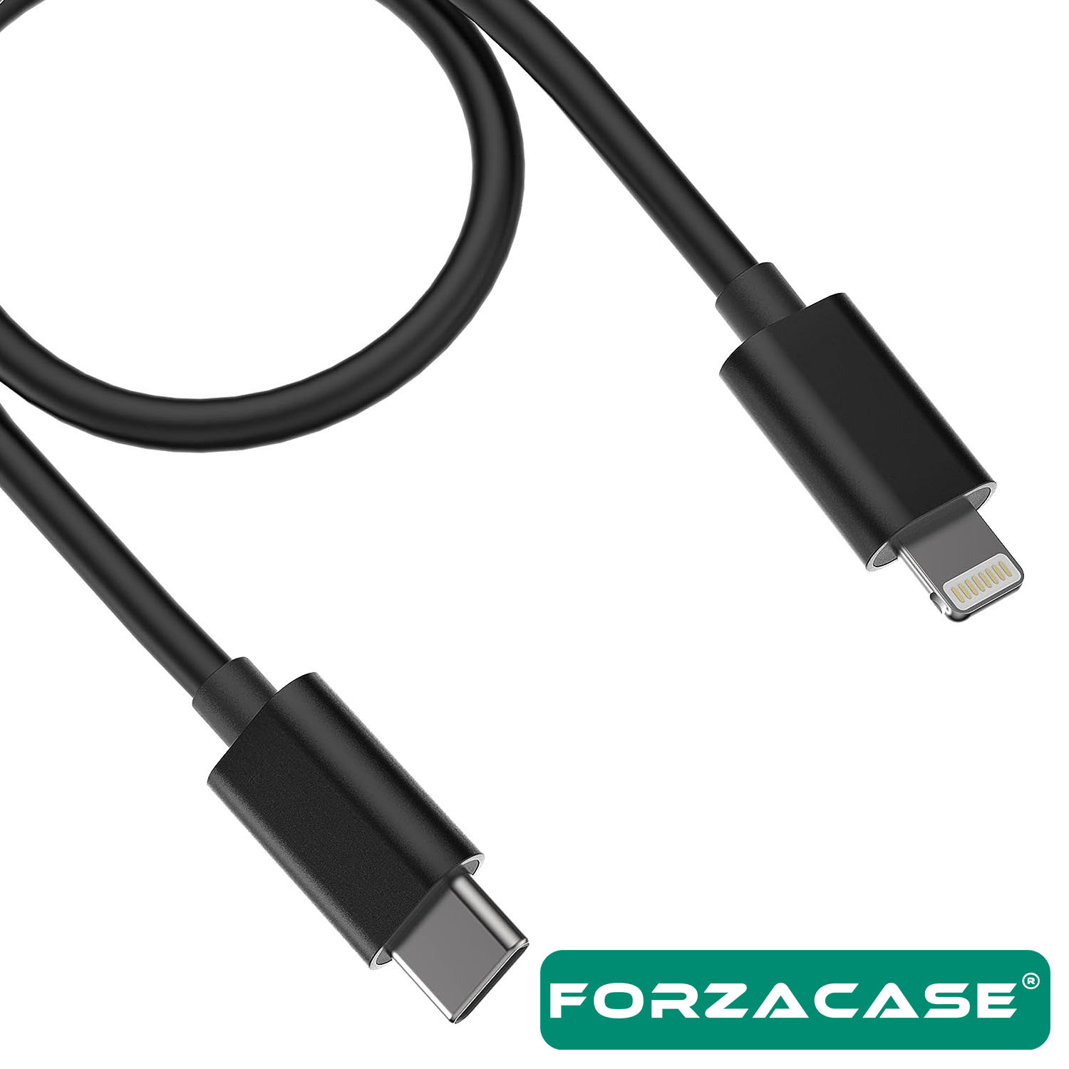 Forzacase%20Type-C%20to%20Lightning%20PD%20Şarj%20ve%20Data%20Kablosu%201m-%20FC072