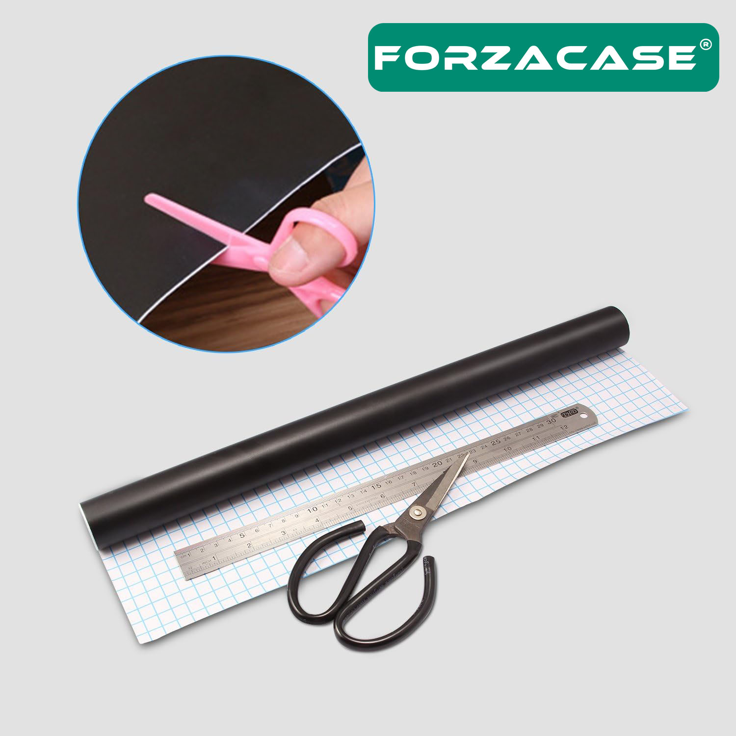 Forzacase%20Yazılabilir%20Kara%20Tahta%20Folyo%20Yazı%20Tahtası%20PVC%20Duvar%20Sticker%20+%205%20Adet%20Tebeşir%20-%20FC091