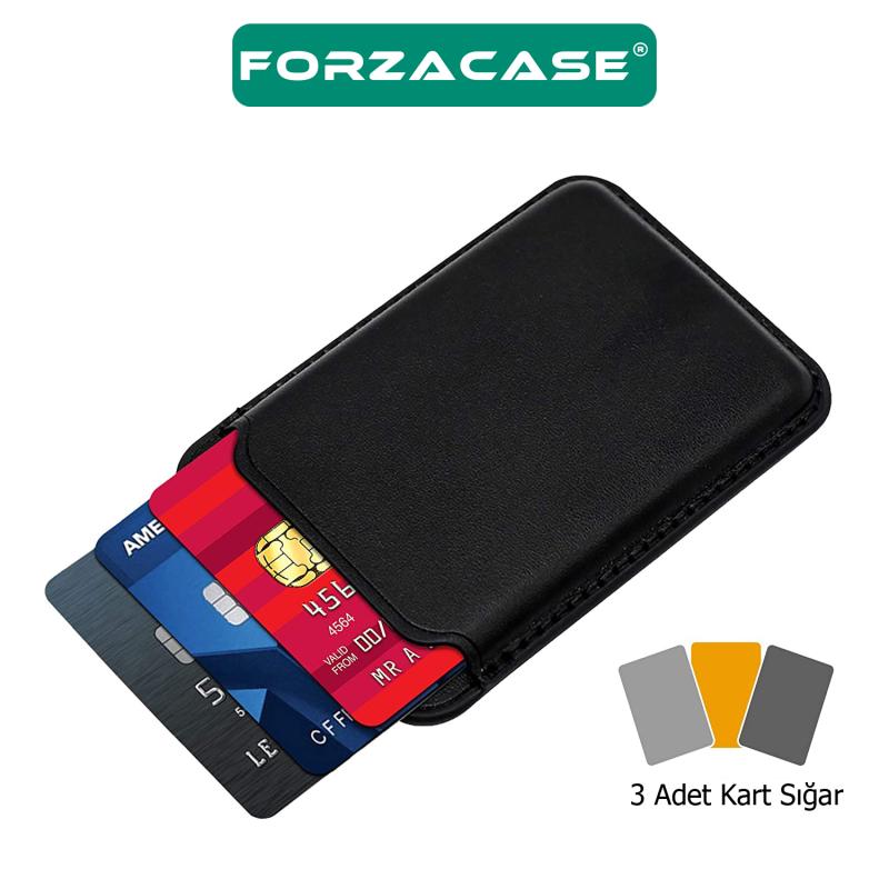 Forzacase%20iPhone%20Tüm%20Modeller%20ile%20uyumlu%20Magsafe%20Özellikli%20Manyetik%20Deri%20Cüzdan%20Kartlık%20-%20FC098