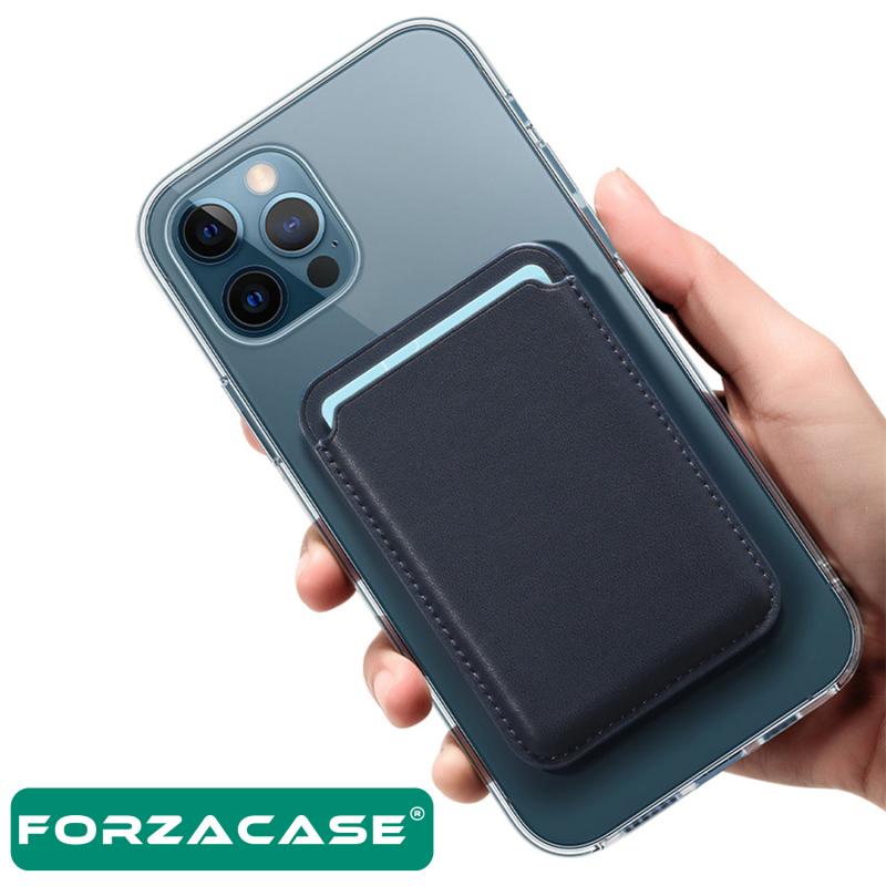 Forzacase%20iPhone%20Tüm%20Modeller%20ile%20uyumlu%20Magsafe%20Özellikli%20Manyetik%20Deri%20Cüzdan%20Kartlık%20-%20FC098