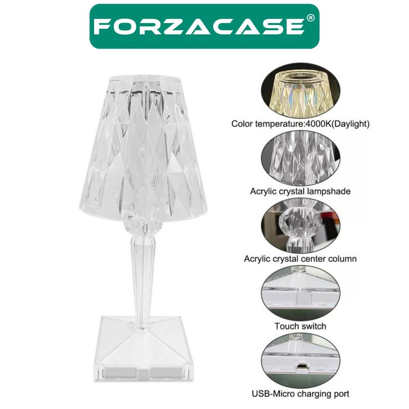 Forzacase%20Kumandalı%20Masa%20Lambası%20Kristal%20Led%20Gece%20Lambası%20-%20FC110