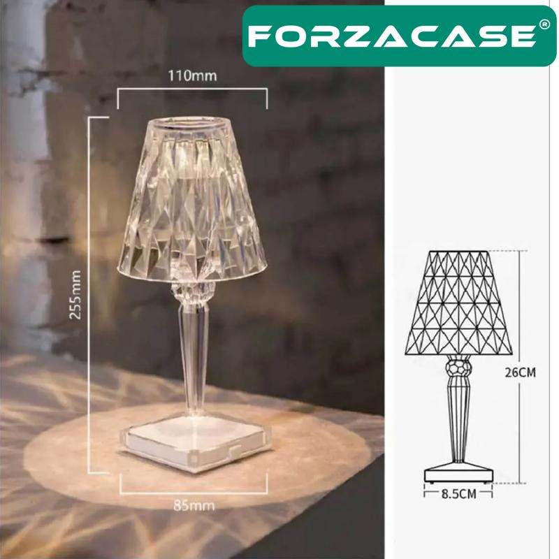 Forzacase%20Kumandalı%20Masa%20Lambası%20Kristal%20Led%20Gece%20Lambası%20-%20FC110