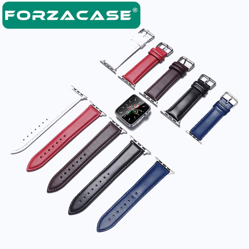 Forzacase%20Apple%20Watch%20Serisi%2038-40-41%20mm%20için%20Deri%20Kordon%20Kayış%20-%20FC125