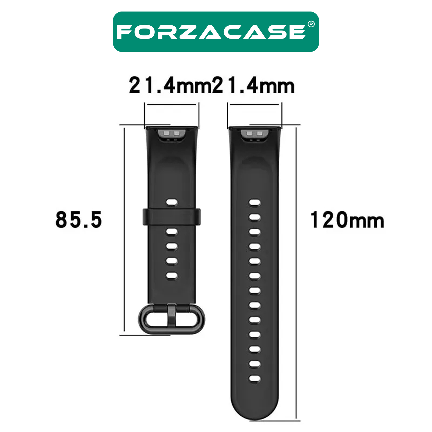 Forzacase%20Xiaomi%20Redmi%20Watch%202%20Lite%20için%20Silikon%20Kordon%20Kayış%20-%20FC148