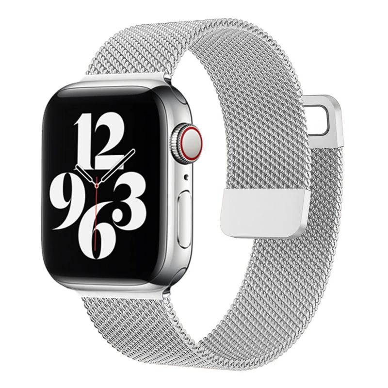 Forzacase%20Apple%20Watch%208%2045mm%20ile%20uyumlu%20Metal%20Mıknatıslı%20Kordon%20Kayış%20-%20FC157