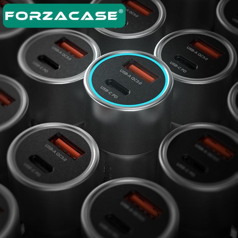 Forzacase%20Tüm%20Araç%20ve%20Telefonlara%20Uyumlu%20Araç%20Çakmaklık%20Type-C%20ve%20USB%20Giriş%20Hızlı%20Şarj%20Aleti%20-%20FC165