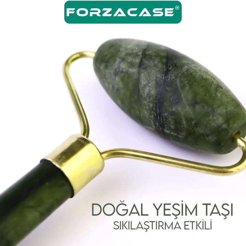 Forzacase%20Doğal%20Çift%20Taraflı%20Yeşim%20Taşı%20Yüz%20Masaj%20ve%20Kırışıklık%20Giderici%20Masaj%20Aleti%20-%20FC175