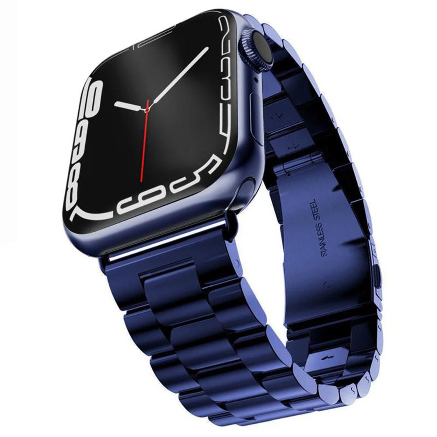 Forzacase%20Apple%20Watch%2010%20Series%2046mm%20ile%20uyumlu%20Metal%20Bakla%20Kordon%20Kayış%20-%20FC179