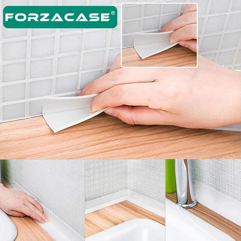 Forzacase%20Lavabo%20Küvet%20Ocak%20Kenar%20İzalasyon%20Bandı%20Banyo%20Mutfak%20Su%20Sızdırmaz%20Tamir%20Bandı%203%20m%20-%20FC190