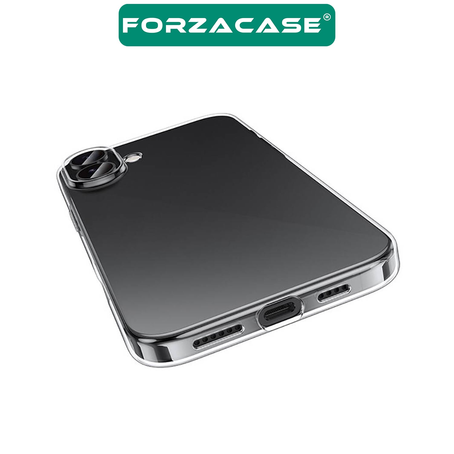 Forzacase%20iPhone%2016%20Plus%20uyumlu%20Soft%20Slim%20Serisi%20Şeffaf%20Silikon%20Kılıf%20-%20FC194