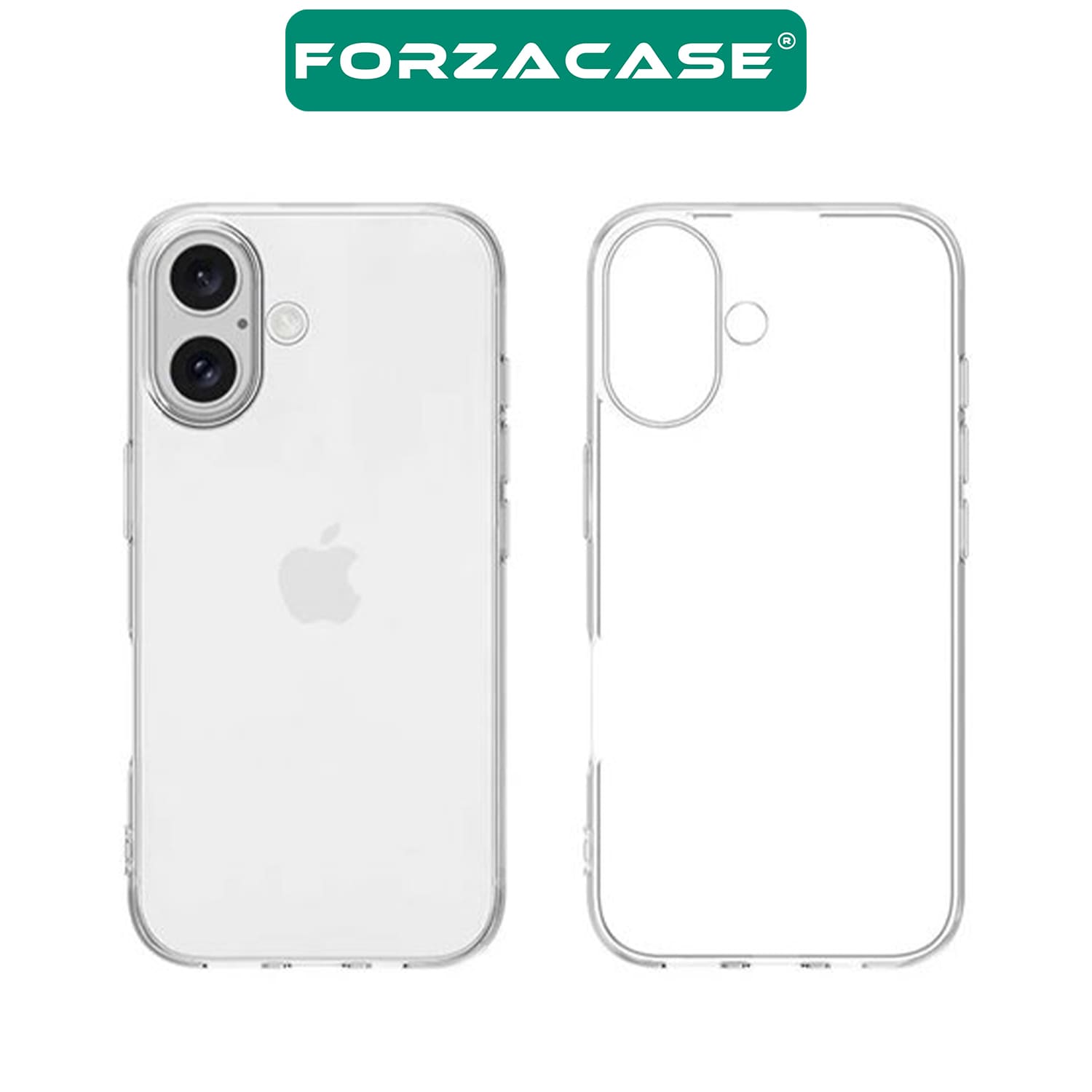 Forzacase%20iPhone%2016%20Plus%20uyumlu%20Soft%20Slim%20Serisi%20Şeffaf%20Silikon%20Kılıf%20-%20FC194