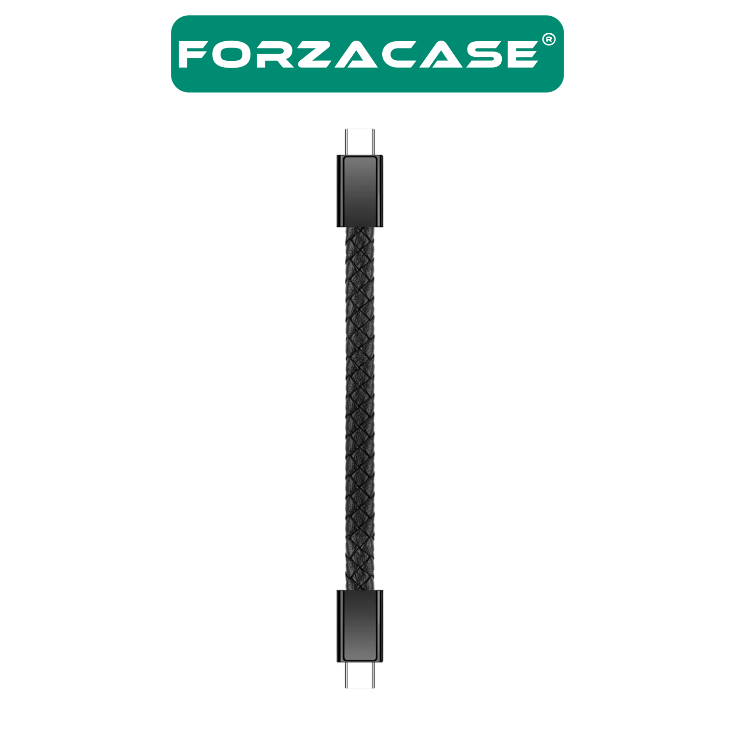 Forzacase%20Type-C%20to%20Type-C%20Deri%20Bileklik%20Şarj%20Data%20Kablosu%20PD%2066W%20-%20FC198