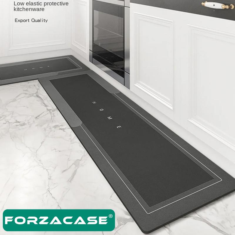 Forzacase%20Banyo%20Paspası%20Kaymaz%20Tabanlı%20Süper%20Emici%20Nappa%20Deri%20Banyo%20Mutfak%20Paspası%20-%20FC209