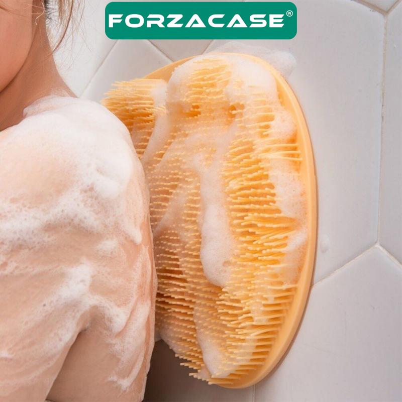 Forzacase%20Yumuşak%20Silikon%20Vantuzlu%20Banyo%20Sırt%20Fırçası%20Ve%20Masaj%20Matı%20-%20FC214