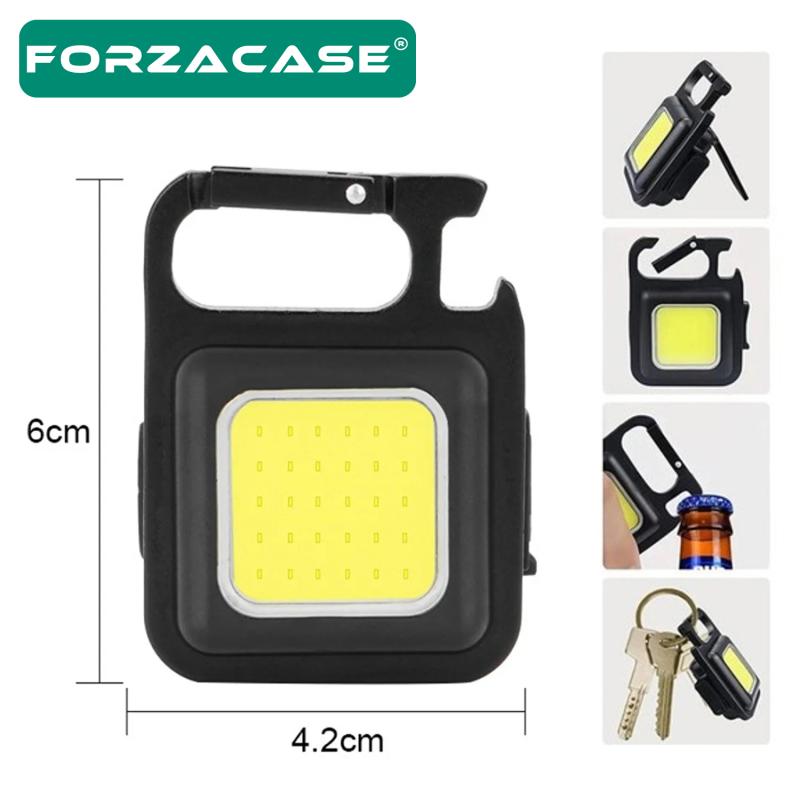 Forzacase%2030%20COB%20Led%20Mıknatıslı%20Anahtarlık%20Şişe%20Açacağı%20Mutfak%20Ev%20Garaj%20Kamp%20Outdoor%20Led%20Lamba%20FC231