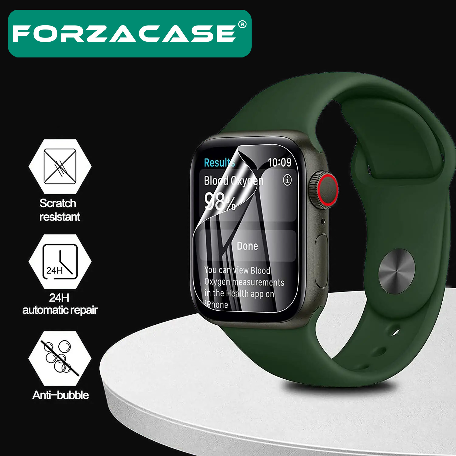 Forzacase%20Apple%20Watch%2045%20mm%20Saatler%20ile%20uyumlu%20Hydrogel%20Esnek%20Ekran%20Koruma%20Filmi%202%20Adet%20-%20FC250