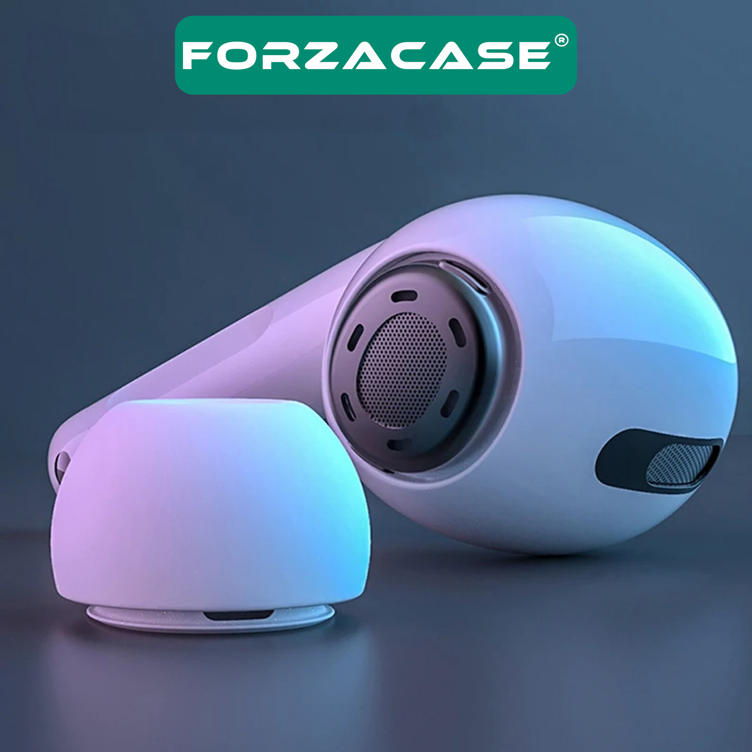 Forzacase%20Airpods%20Pro%20için%202%20Çift%20Yedek%20Silikon%20Kulaklık%20Ucu%20S%20/%20L%20Gürültü%20Engellemeli%20Tıkaç%20-%20FC251