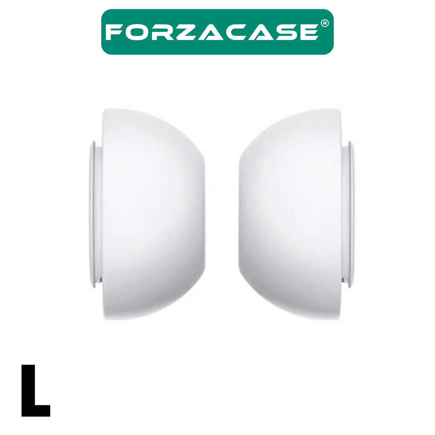 Forzacase%20Airpods%20Pro%20için%202%20Çift%20Yedek%20Silikon%20Kulaklık%20Ucu%20S%20/%20L%20Gürültü%20Engellemeli%20Tıkaç%20-%20FC251