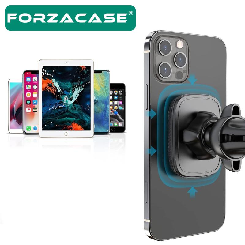 Forzacase%20Güçlendirilmiş%20Mıknatıslı%20Izgaralıktan%20Araç%20Içi%20Telefon%20Tutucu%20-%20FC254