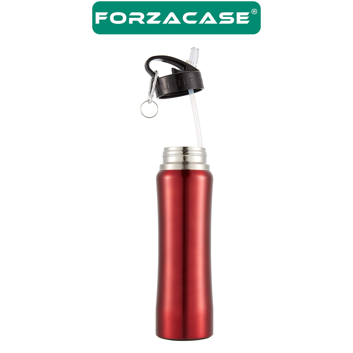 Forzacase%20Paslanmaz%20Çelik%20750ml%206%20Saat%20Sıcak%20Soğuk%20Tutan%20Pipetli%20Termos%20-%20FC263