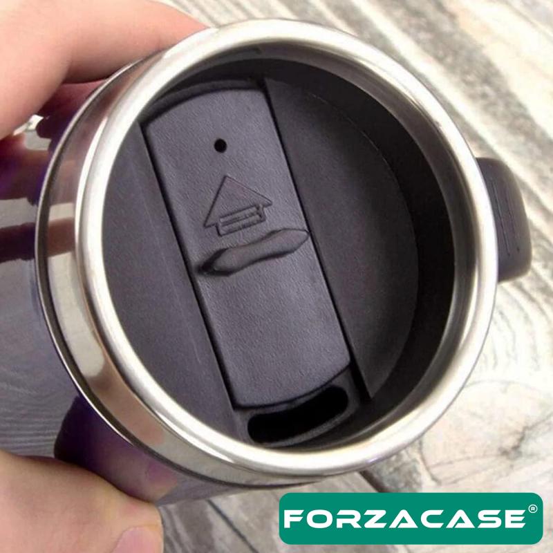 Forzacase%20Paslanmaz%20Çelik%20200ml%206%20Saat%20Sıcak%20Soğuk%20Tutan%20Kulplu%20Bardak%20Termos%20-%20FC264