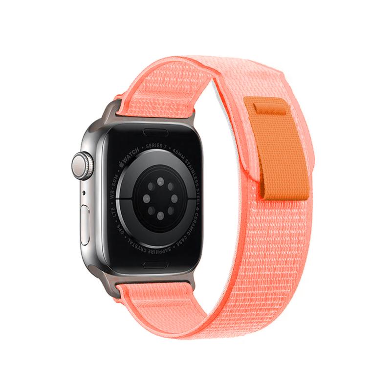 Forzacase%20Apple%20Watch%2042%20/%2044%20/%2045%20/%2049%20mm%20uyumlu%20Trial%20Cırtlı%20Hasır%20Kumaş%20Kordon%20Kayış%20-%20FC266