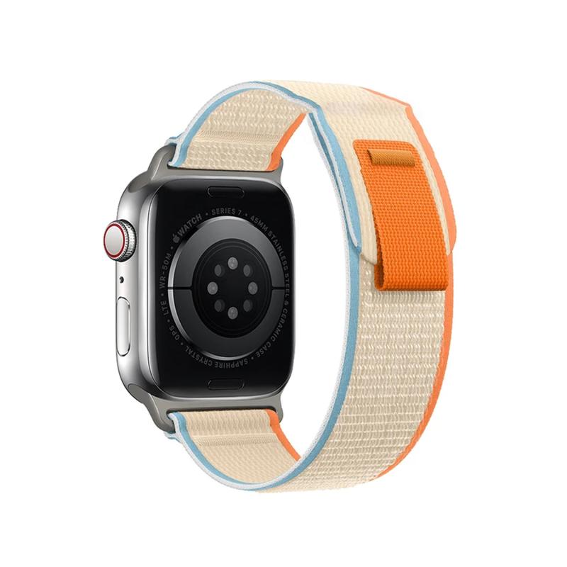 Forzacase%20Apple%20Watch%2038%20/%2040%20/%2041%20mm%20uyumlu%20Trial%20Cırtlı%20Hasır%20Kumaş%20Kordon%20Kayış%20-%20FC267