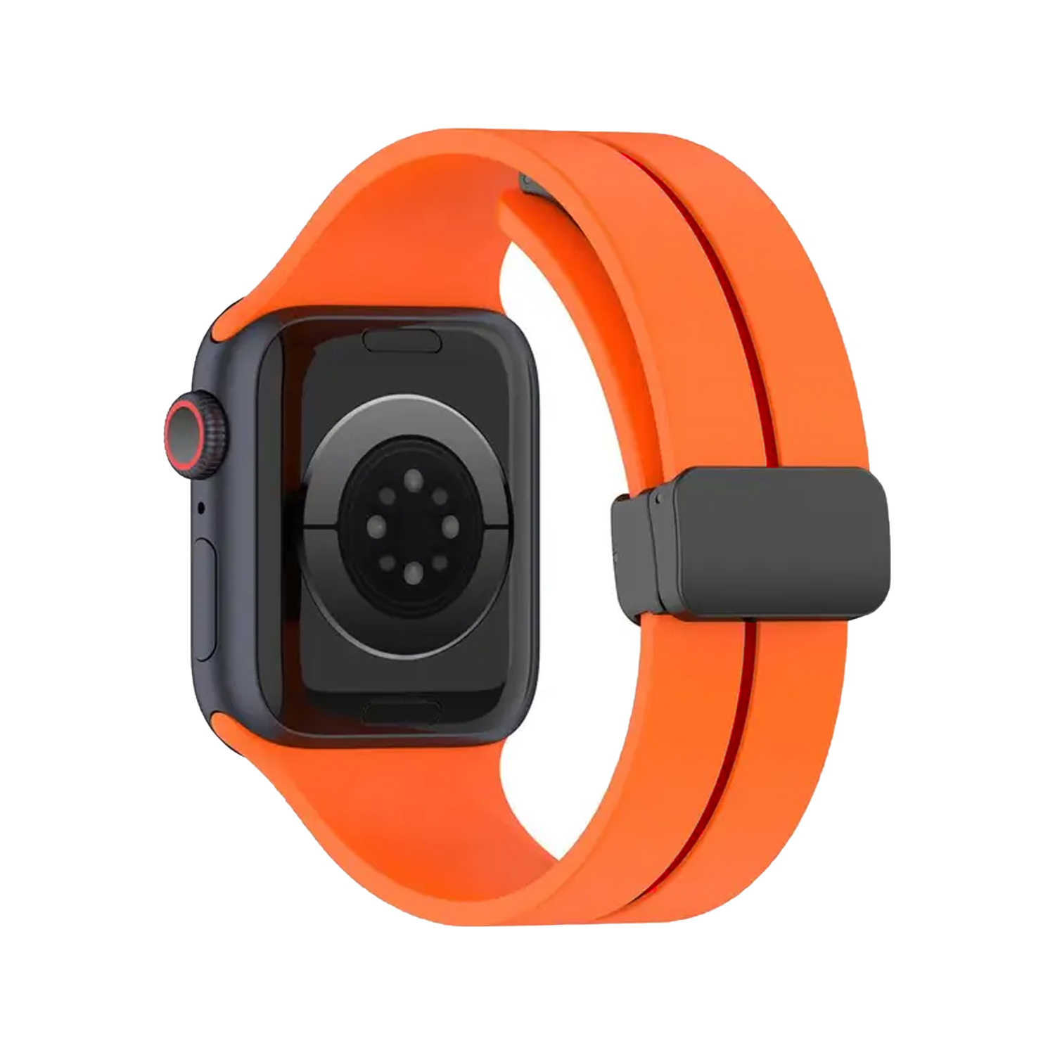 Forzacase%20Apple%20Watch%2010%20Series%2046mm%20ile%20uyumlu%20Manyetik%20Tokalı%20Silikon%20Kordon%20Kayış%20-%20FC272