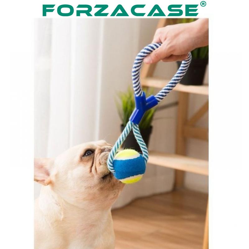 Forzacase%20Diş%20Rahatlatma%20için%20Halatlı%20Köpek%20Çiğneme%20Topu%20-%20FC281