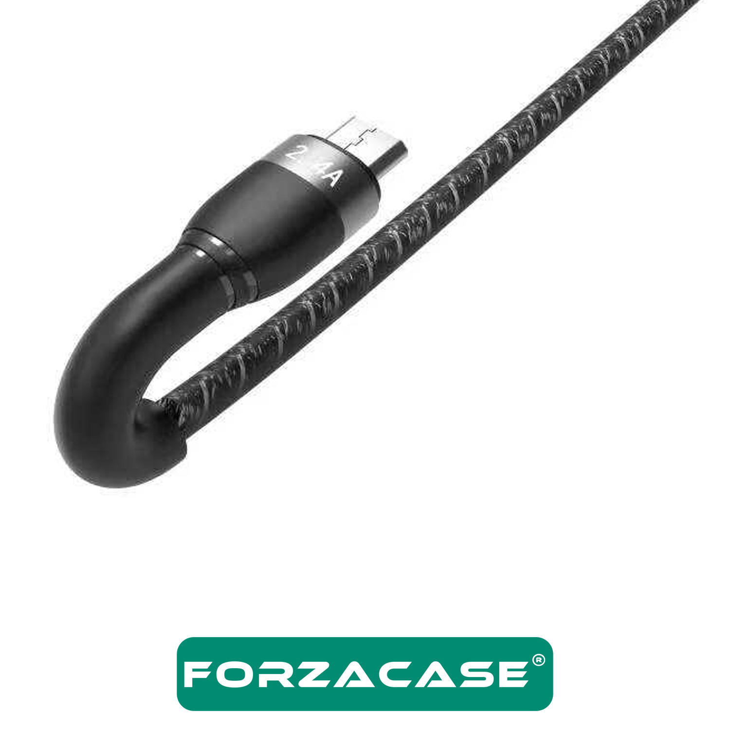 Forzacase%20Hydra%20Serisi%20Micro%20USB%20Örgülü%20Şarj%20ve%20Data%20Kablosu%202.4A%201%20metre%20-%20FC311