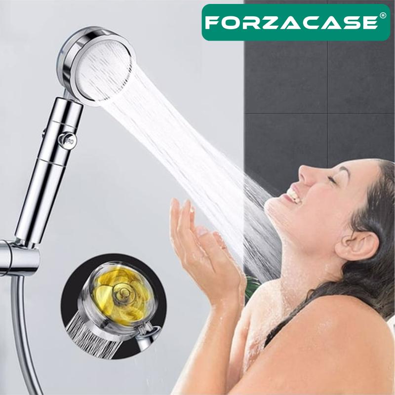 Forzacase%20Pervaneli%20Yüksek%20Basınçlı%20Metalik%20360%20Derece%20Döndürülebilir%20Duş%20Başlığı%20-%20FC325