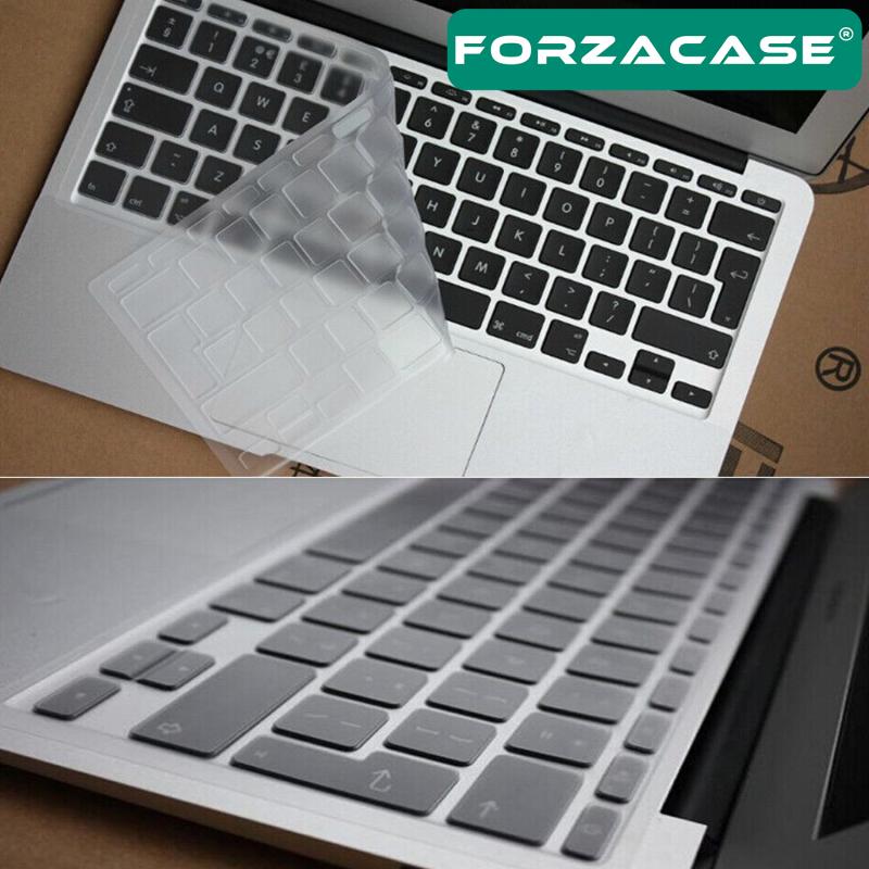 Forzacase%20Apple%20Macbook%2015’%20Pro%202017%20A1707%20Silikon%20Klavye%20Koruması%20Şeffaf%20EU%20/%20Türkçe-%20FC338