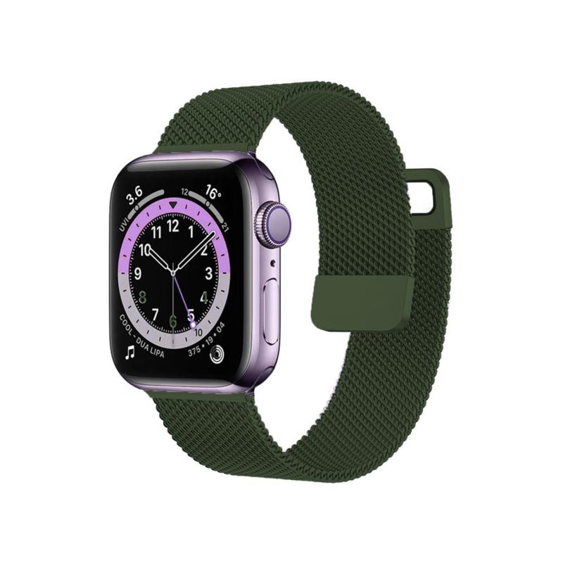 Forzacase%20Apple%20Watch%20Ultra%2049mm%20ile%20uyumlu%20Metal%20Mıknatıslı%20Kordon%20Kayış%20-%20FC351