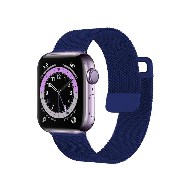 Forzacase%20Apple%20Watch%20Ultra%2049mm%20ile%20uyumlu%20Metal%20Mıknatıslı%20Kordon%20Kayış%20-%20FC351