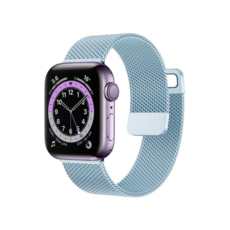 Forzacase%20Apple%20Watch%208%2045mm%20ile%20uyumlu%20Metal%20Mıknatıslı%20Kordon%20Kayış%20-%20FC351