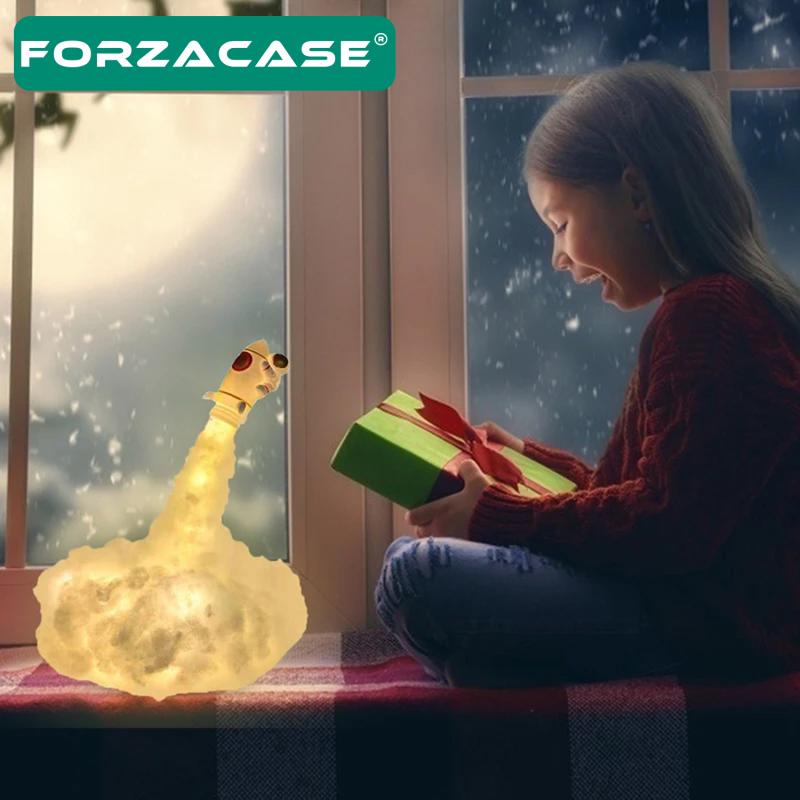 Forzacase%20Uçan%20Astronot%20Tasarımlı%20Dekoratif%20Gece%20ve%20Masa%20Lambası%20-%20FC362