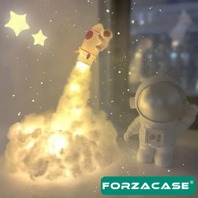 Forzacase%20Uçan%20Astronot%20Tasarımlı%20Dekoratif%20Gece%20ve%20Masa%20Lambası%20-%20FC362