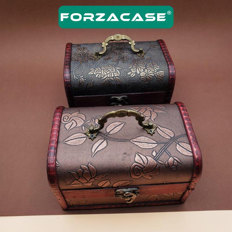 Forzacase%203’lü%20Vintage%20Nostalji%20Ahşap%20Deri%20Sandık%20Kutusu%203%20Boy%20Mücevher%20Takı%20Saklama%20Kutusu%20-%20FC365