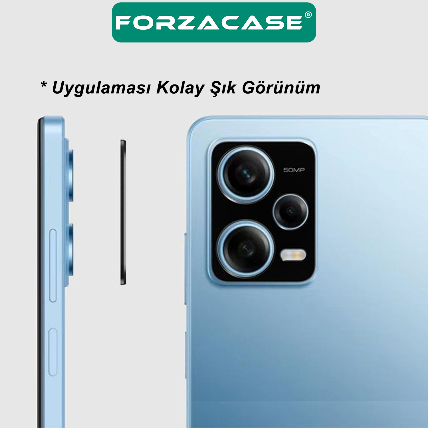 Forzacase%20Samsung%20Galaxy%20A55%20ile%20uyumlu%20Kamera%20Lens%20Koruma%20Halkası%20Siyah%20-%20FC377