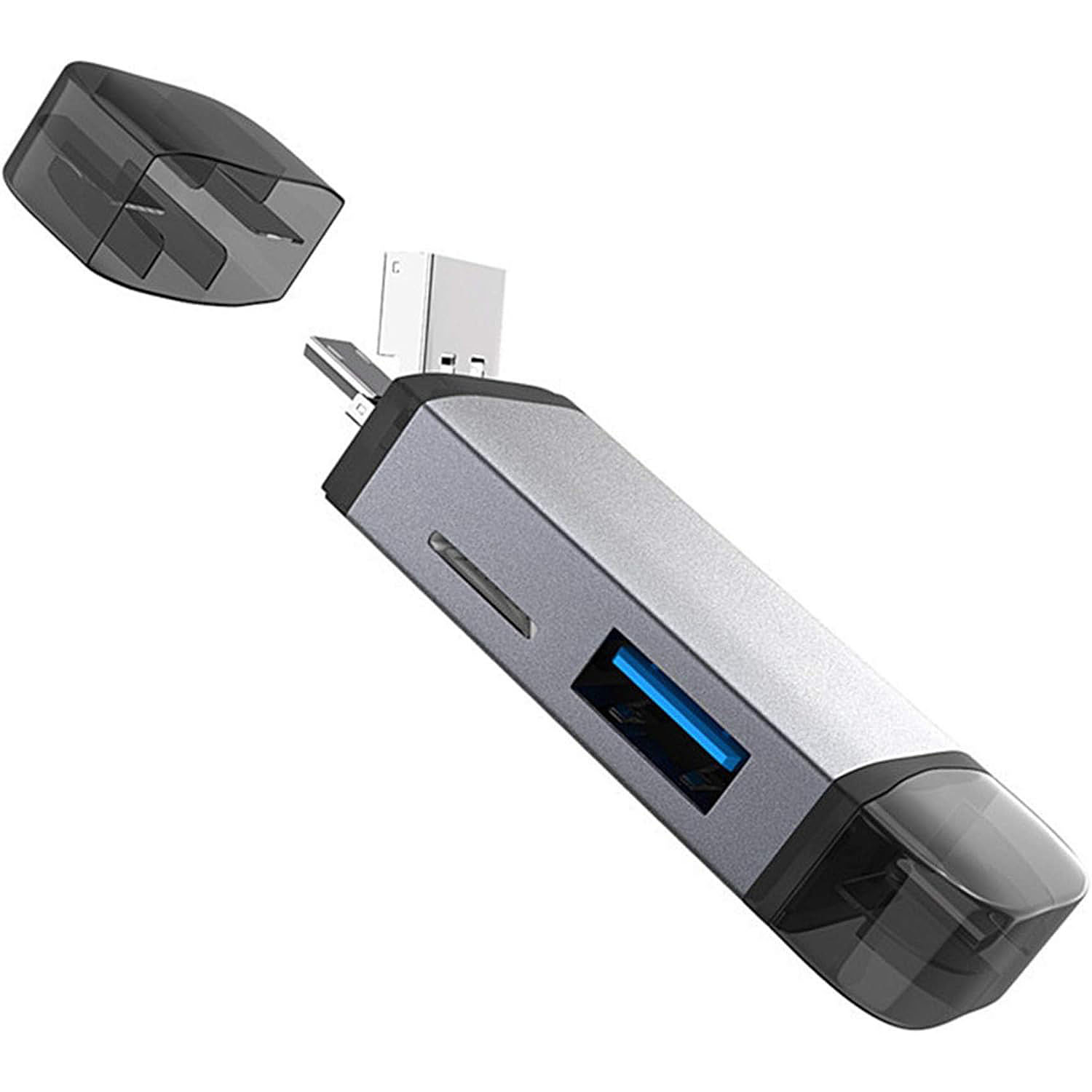 Forzacase%20USB%203.0%20Type%20C%20Micro%20USB%20Kart%20Okuyucu%203in1%20USB%20OTG%20SD/TF%20-%20FC447