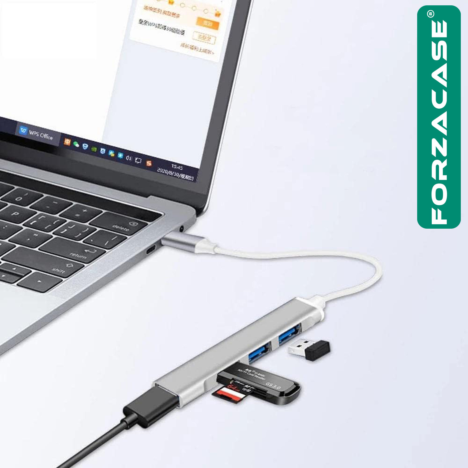 Forzacase%20USB%203.0%20to%20USB%202.0%20Port%20Çoğaltıcı%20Hub%204in1%20OTG%20Adaptör%204lü%20USB%20Çoklayıcı%20-%20FC448