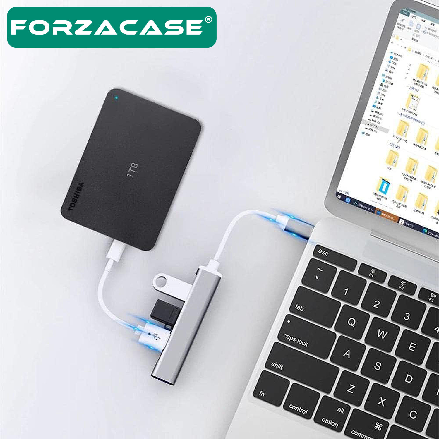 Forzacase%20USB%203.0%20to%20USB%202.0%20Port%20Çoğaltıcı%20Hub%204in1%20OTG%20Adaptör%204lü%20USB%20Çoklayıcı%20-%20FC448