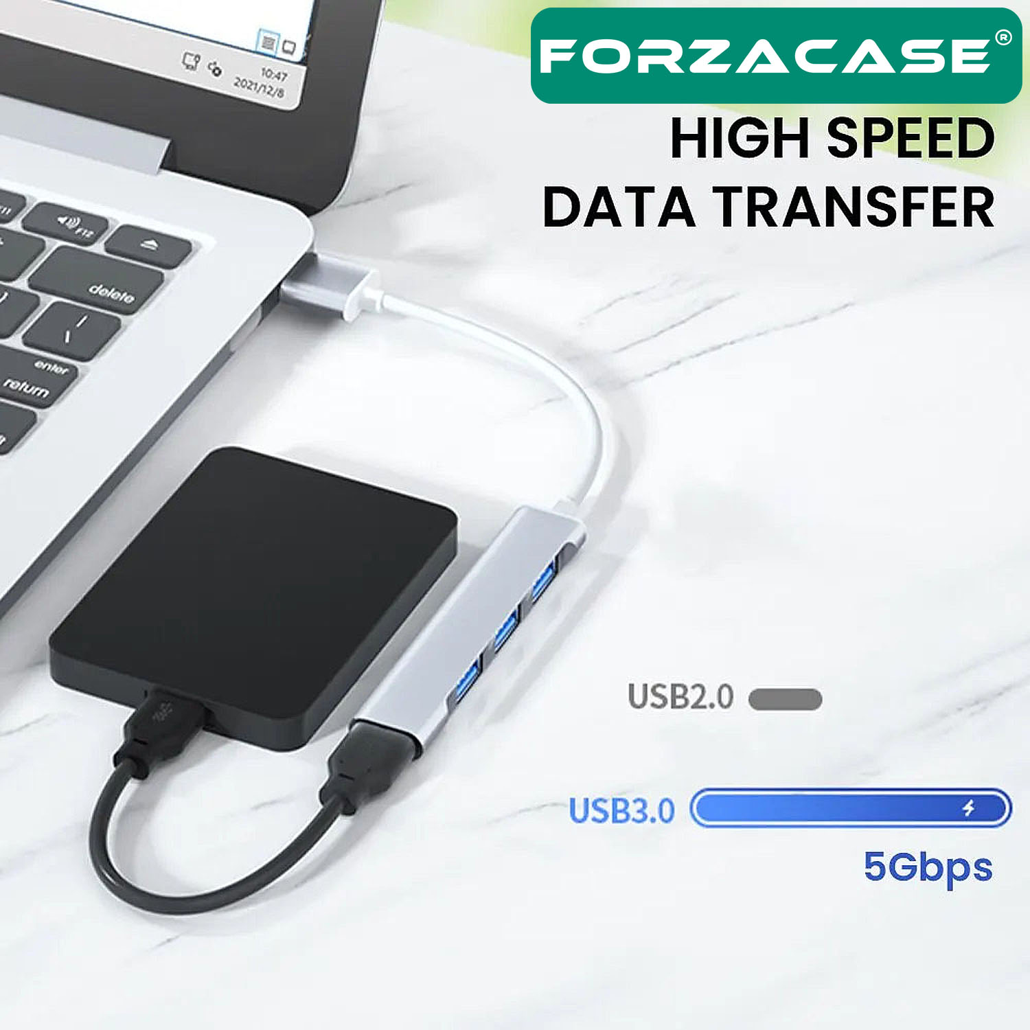 Forzacase%20USB%203.0%20to%20USB%202.0%20Port%20Çoğaltıcı%20Hub%204in1%20OTG%20Adaptör%204lü%20USB%20Çoklayıcı%20-%20FC448