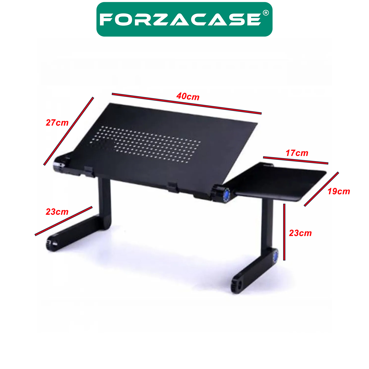 Forzacase%20Alüminyum%20Yükseklik%20Ayarlı%20Mouse%20Padli%20Notebook%20Tablet%20Laptop%20Sehpası%20Stand%20-%20FC466