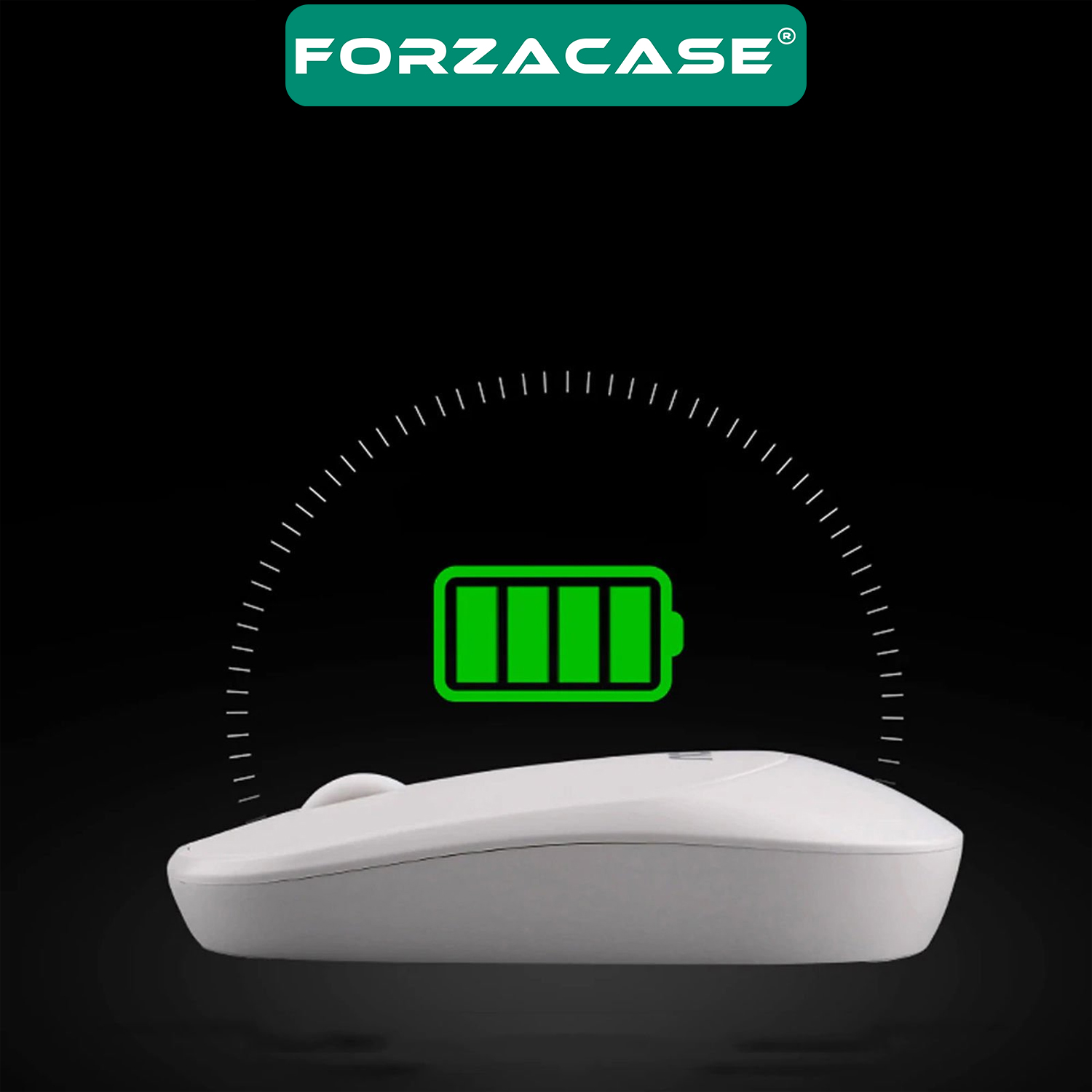 Forzacase%201600%20DPI%20Şarj%20Edilebilir%202.4%20GHz%20Bluetooth%20Kablosuz%20Mouse%20-%20FC474