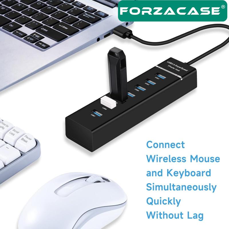 Forzacase%20USB%203.0%20to%20USB%202.0%20Port%20Çoğaltıcı%20Hub%207in1%20OTG%20Adaptör%207li%20USB%20Çoklayıcı%20-%20FC478