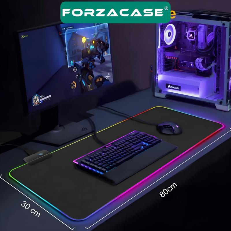 Forzacase%20Siyah%20Zemin%20RGB%20Ledli%20Gaming%20Mouse%20Pad%20RGB%20Oyuncu%20Mouse%20Pad%2080X30%20cm%20-%20FC486